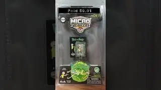 World's Smallest Rick & Morty Micro Figures