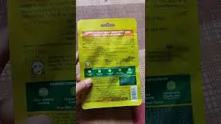 Garnier bright complete vitamin C serum mask 🔥😍❤️