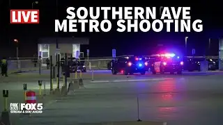 LIVE: Southern Avenue Metro Station shooting scene | FOX 5 DC