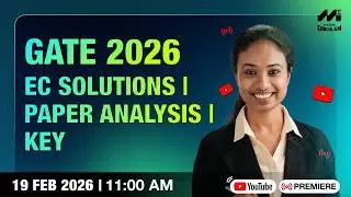 GATE 2026 EC Solutions | Complete Paper Analysis & Answer Key | Electronics GATE 2026 Explained
