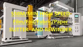 Factory Direct price packaging Film slitting and rewinding machine