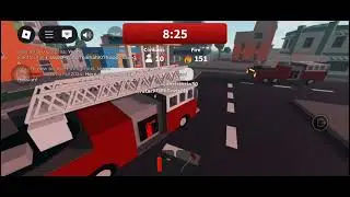 Smurf  in ROBLOX! Episode 8 | Pattern, Smurfette and Clumsy become firefighters