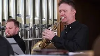 BACH, Johann Sebastian – Preludium a fuga a moll for horn octet (arr.  Lowell E.  Shaw)