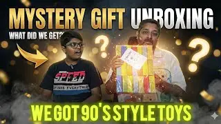 Mystery Gift Unboxing 😱 | What Did We Get? | 90&rsquo;s Style Toys Surprise! ##viral 