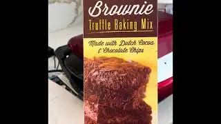 Another baked item in the George Foreman grill - Trader Joes Brownie mix