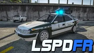 GTA 5 - LSPDFR #136 Guardia Civil Tráfico | Citroën Xantia | ESPECTACULAR PERSECUCIÓN FINAL