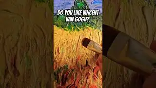 Vincent van Gogh's Painting Technique 🎨 #vangogh #paintingforbeginners