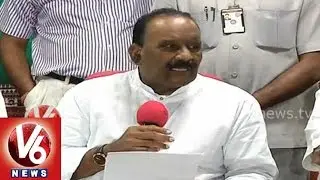 Telangana Home Minister Naini Narsimha Reddy about fees reimbursment