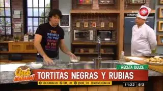 Receta de hoy: tortitas negras y rubias