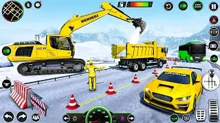 City Construction JCB Excavator 3D - Heavy Crane Driving Simulator - Android Gameplay