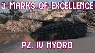 Highlight: Pz. IV Hydro 3-Marks of Excellence Battle [World of Tanks]