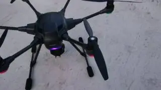 Typhoon H accelerometer calibration on not level surface.