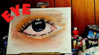 Eye || Acrylic Painting || Angel DoesArt