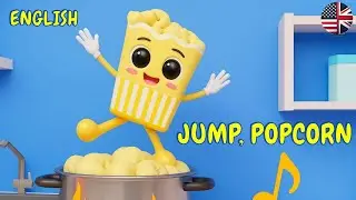 Jump, Little Popcorn! 🍿 Music & Movement Song for Toddlers