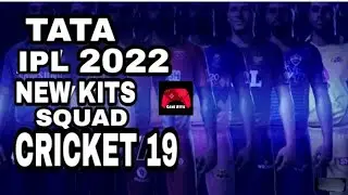 CRICKET 19: TATA IPL 22 TEAMS JERSEY DOWNLOAD 10 TEAMS #cricket19 #GameAttic #GameAttic70