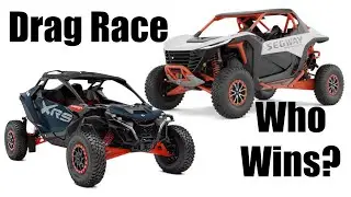 Maverick R XRS против SUPER VILLAIN Drag Race