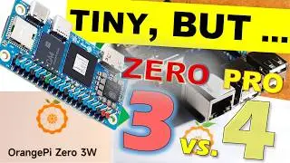 Orange Pi Zero 3W vs. Orange Pi 4 Pro vs. Raspberry Pi 2W #orangepi #raspberrypi #techtok