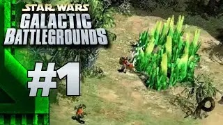 Let's play Star Wars: Galactic Battlegrounds (ATTICHITCUK Campaign) part 1