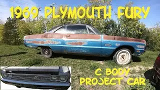 1969 Plymouth Fury 2 Auction Project Car.  Mopar Muscle.