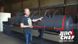 Огляд 3-х камерного смокера компанії BBQ CHEF, гриль, мангал, барбекю, коптильня 2023