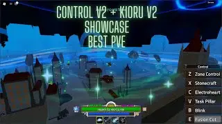 Control V2 + Kioru V2 Showcase (BEST PVE FRUIT + WEAPON) |King Legacy|