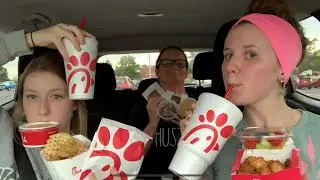 HUGE CHICK-FIL-A MUKBANG!!!! | Chicken Nuggs, Waffle Fries, Diet Lemonade, and More!!!!