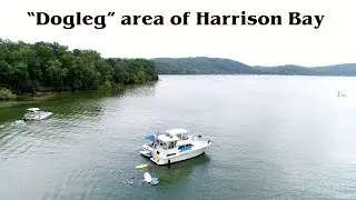 Dogleg area of Harrison Bay, Tennessee River, Chattanooga, TN