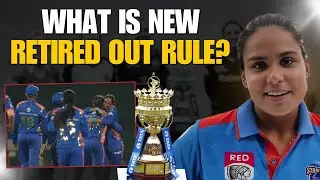 New Retired Out Rule Explained!  First Time Used in WPL 2026 — Aayushi Soni Makes History!