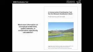 A Spatial Prioritization Tool for Cross-Realm Management in the Missouri Headwaters Basin