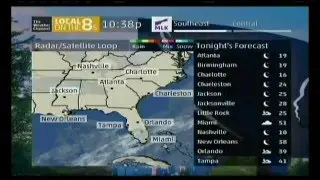 TWC Satellite Local Forecast- MLK Jr. Day 2016- 10:37AM PST