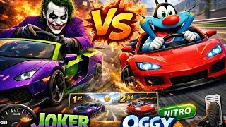 Joker Vs Oggy Car driving Game 🏎️🏎️ll #2026 #Vinodh_Gaming_01