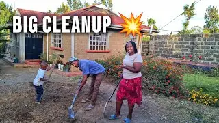 Big Cleanup at Our Dream Home 🏡 | Cleaning After Building & Organic Cassava Dinner 🌿🔥