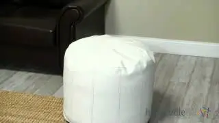 Howard Elliott Tall Pouf Atlantis Ottoman - Product Review Video