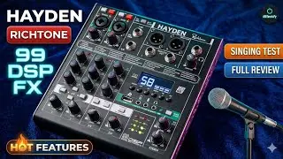 Hayden Richtone OTG Mixer - Full Review & Singing Test ⚡ Best Audio Mixer + Audio Interface ⚡