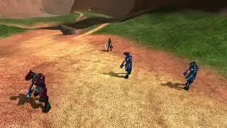 AI BATTLE HALO COMBAT EVOLVED |Halo ce blood gulch AI battle #halo