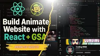 Build an Animated Website with React + GSAP | Responsive + Free Deployment Guide