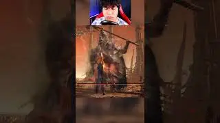 WHO'S THE REAL ONE? 😱🤯 Axe of Godfrey No Hit Run #eldenring #fromsoftware  #soulslike