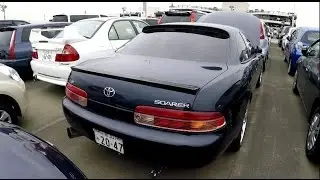 1992 Toyota Soarer JZZ30 2.5GT-T Twin Turbo & 5spd at Japan (JDM) Car Auction