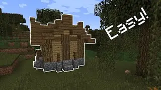 How to build a Minecraft swamp starter house