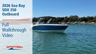 2026 Sea Ray 250 SDX Outboard | MarineMax Wrightsville Beach