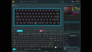 How to configure the knob function as arrow keys on skyloong software?