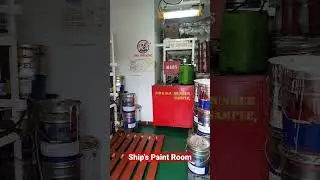 Ship's Paint Store #maritime #seaman #seafarer #marino