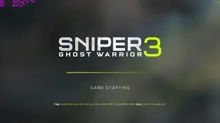 Sniper  Ghost Warrior 3 on GTX660 2 GB,  Intel G3900 CPU, High Settings