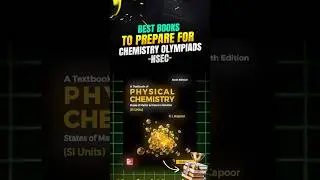 Top Books for Chemistry Olympiad 🧪 | Crack NSEC 2025 Fast! #ChemistryOlympiad #NSEC #shorts