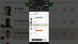 dream 11 hack Afghanistan vs Sri Lanka rank change live match players change