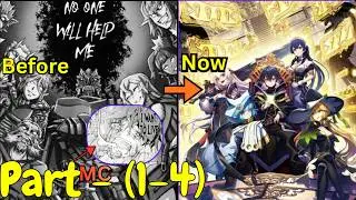 (1-4)Betrayed in the Dungeon, His Revenge Begins as the OP Abyss King | Manga Recap