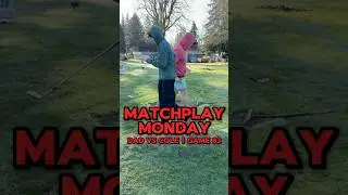 Matchplay Monday ⛳️ Does Dads Backyard Golf reign continue?👀 #backyard #golf #golfaddict #dadlife