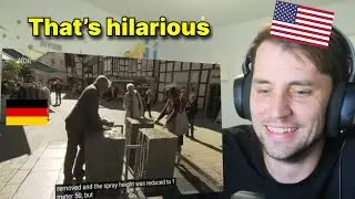 American reacts to Realer Irrsinn: Der Geysir von Bad Salzuflen