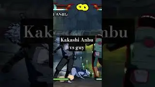 Kakashi Anbu vs guy Naruto ultimate ninja 6