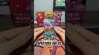 Apertura d&iacute;a 22 op-08 #cards #coleccionismo #fanatics #luffy #onepiece #onepiececardgame #tcg